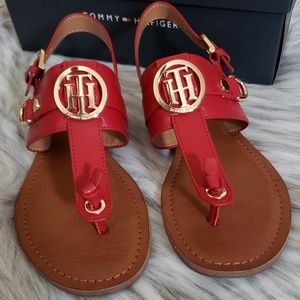 tommy hilfiger luvee flat sandals